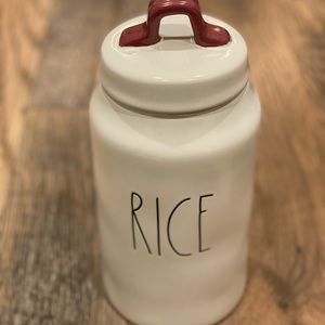 Rae Dunn “rice” container!